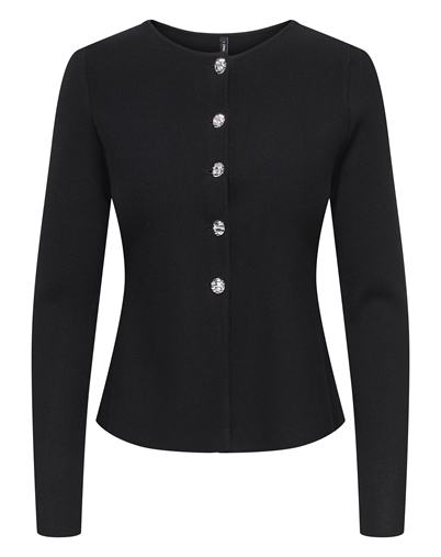 Only - ONLMelli Button Cardigan - Black 